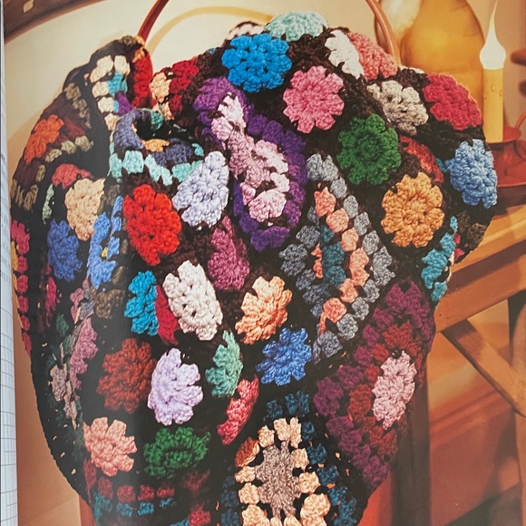 Crocheted Afghans Book by Donna Kooler - Picture 6 of 7